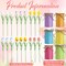 6 Sets Spring Tables Centerpieces Easter Office Decorations Artificial Tulip with Galvanized Metal Pot Colorful Artificial Tulips Flowers Decoration for Home Office Wedding Party Baby Shower
